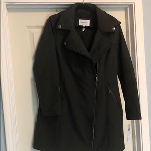 BCBG jacket, dark olive color